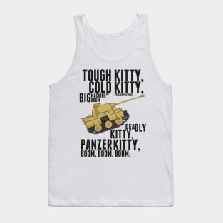 Tough Kitty Cold Kitty - Panther #1 Version Tank Top